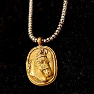 Custom Jane Heart Equestrian Jewlery